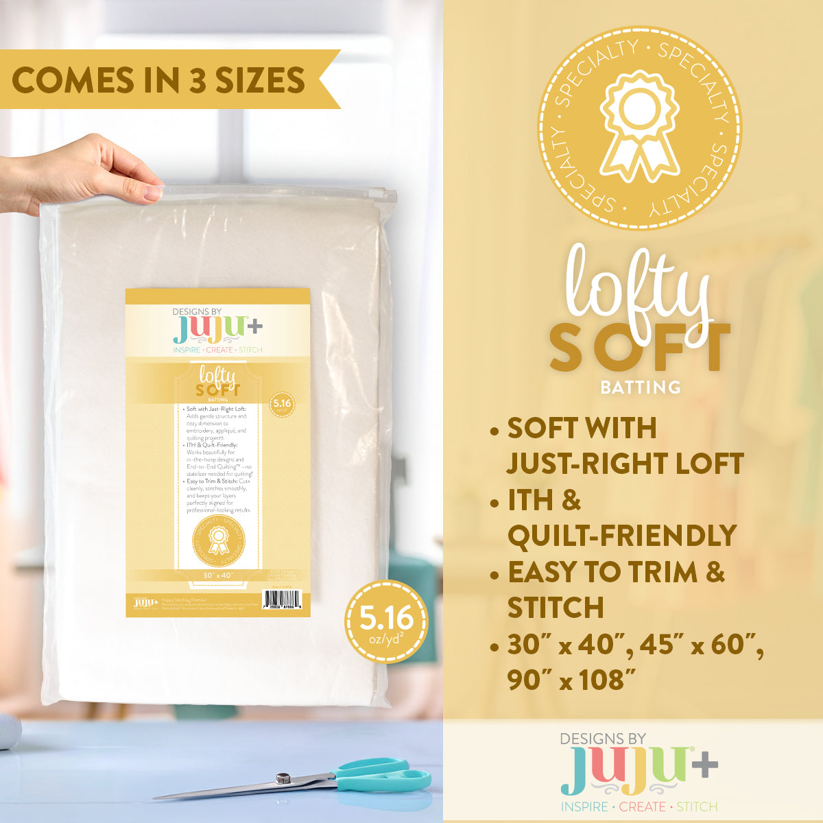 loftySOFT™ Batting